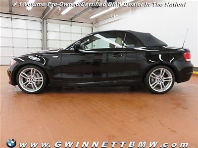 135i 1 series low miles 2 dr convertible automatic gasoline 3.0l straight 6 cyl
