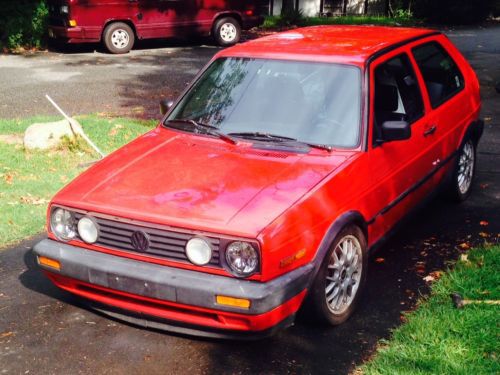 1991 vw golf gti vr6 swap w/ mk3 dash and 5 lug subframe swap