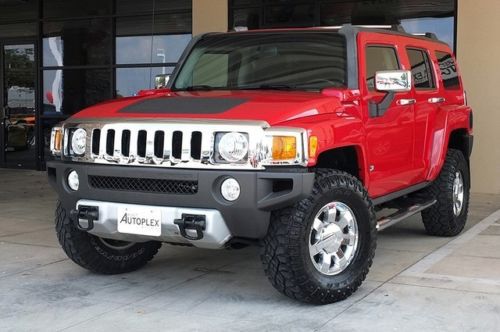 09 hummer h3 suv luxury leather sunroof