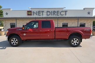 2013 red lariat navigation sunroof black leather heated cooled seats texas