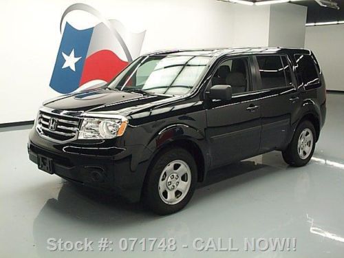 2013 honda pilot lx 4x4 8-pass third row rear cam 9k mi texas direct auto