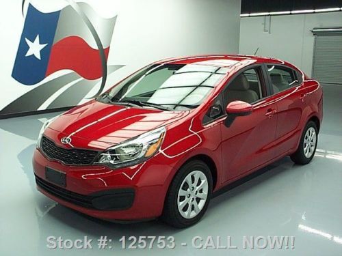 2013 kia rio lx sedan auto cd audio cruise control 30k texas direct auto