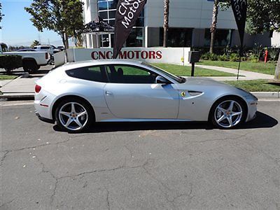 2012 ferrari ff in argento nurburgring metallic / loaded / only 5,428 miles