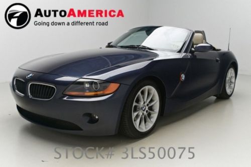 2004 bmw z4 2.5i 45k low miles htd seats cruise ac am/fm cd player cln carfax