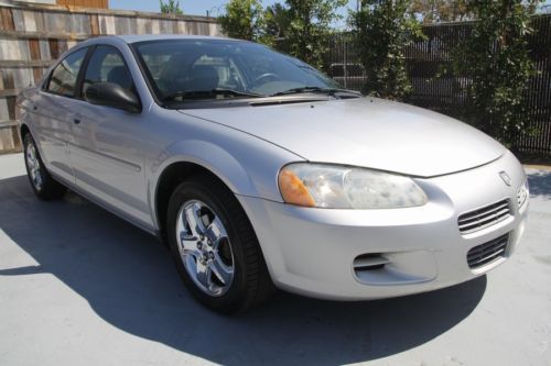 2002 dodge stratus se sedan 87k low miles automatic 4 cylinder  no reserve