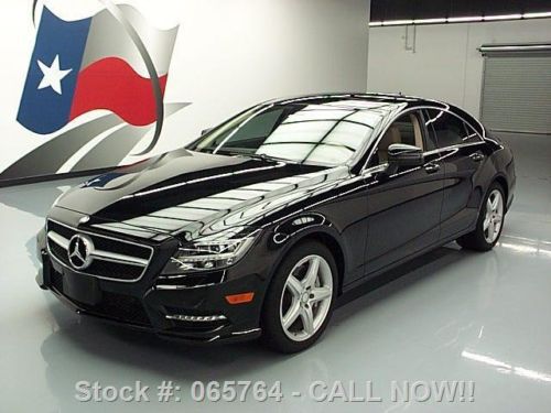 2013 mercedes-benz cls550 4matic awd p1 sunroof nav 8k texas direct auto