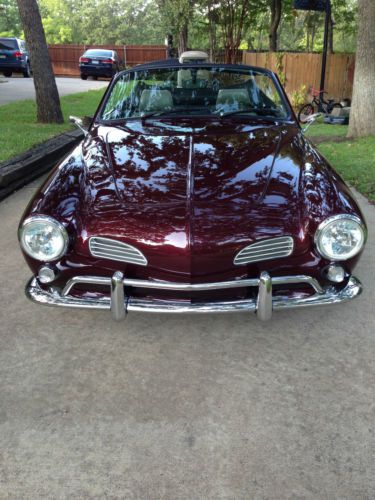 1970 Volkswagen Karmann Ghia Convertible, image 4