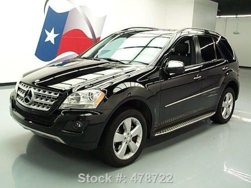 2009 mercedes-benz ml350 awd sunroof nav rear cam 61k texas direct auto