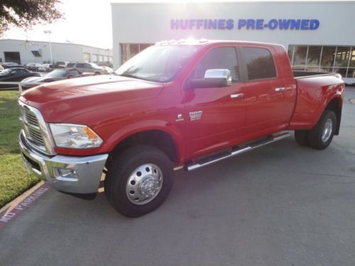 Ram 3500 laramie mega 4x4 ultra low miles!