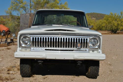 1967 Jeep Wagoneer, with 4" lift kit, White, 327 V8, Historic, Classic, lifted, US $5,500.00, image 3