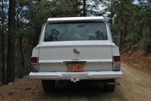 1967 Jeep Wagoneer, with 4" lift kit, White, 327 V8, Historic, Classic, lifted, US $5,500.00, image 11