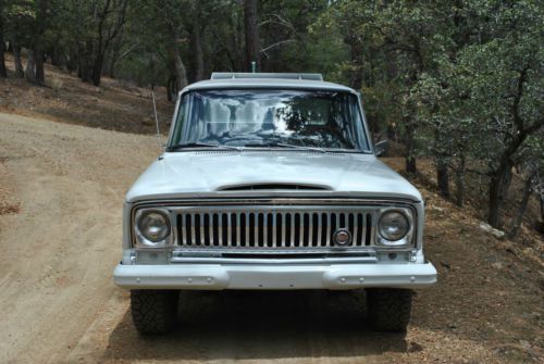 1967 Jeep Wagoneer, with 4" lift kit, White, 327 V8, Historic, Classic, lifted, US $5,500.00, image 12