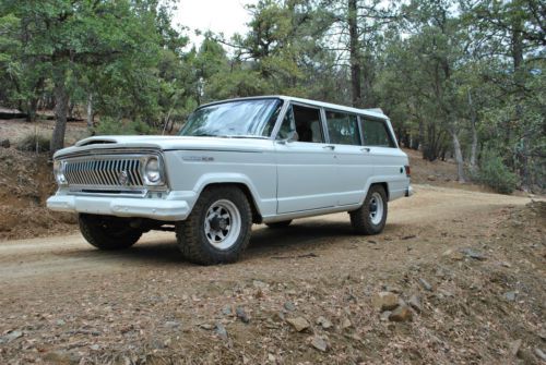 1967 Jeep Wagoneer, with 4" lift kit, White, 327 V8, Historic, Classic, lifted, US $5,500.00, image 13