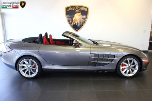 SLR Roadster, Grey Metallic/Red Leather, Carbon Fiber, Excellent Condition, image 6