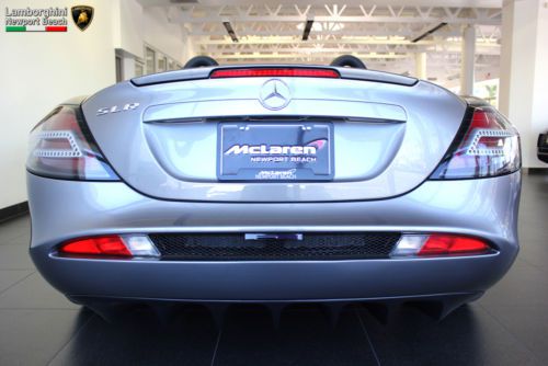 SLR Roadster, Grey Metallic/Red Leather, Carbon Fiber, Excellent Condition, image 8