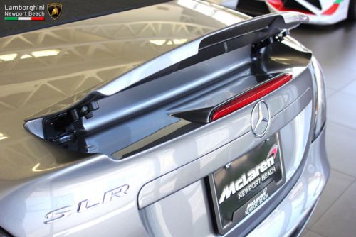 SLR Roadster, Grey Metallic/Red Leather, Carbon Fiber, Excellent Condition, image 11