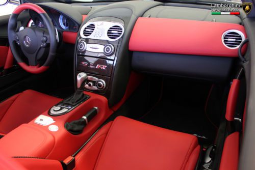 SLR Roadster, Grey Metallic/Red Leather, Carbon Fiber, Excellent Condition, image 18