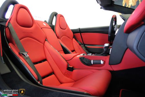 SLR Roadster, Grey Metallic/Red Leather, Carbon Fiber, Excellent Condition, image 32