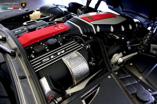 SLR Roadster, Grey Metallic/Red Leather, Carbon Fiber, Excellent Condition, image 44