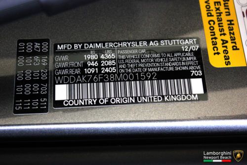 SLR Roadster, Grey Metallic/Red Leather, Carbon Fiber, Excellent Condition, image 49