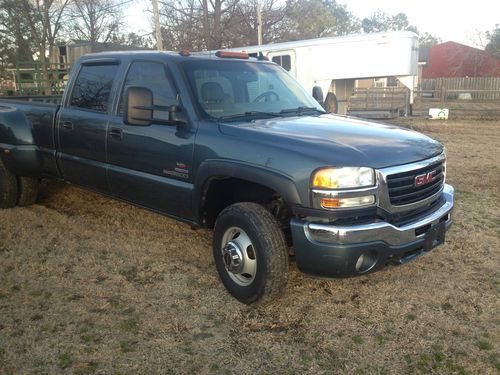 2007 gmc 3500 classic crew cab 2wd loaded