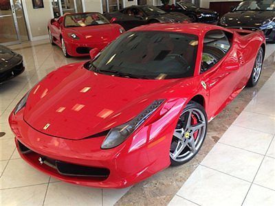 2013 ferrari 458 italia 872 miles $305k msrp