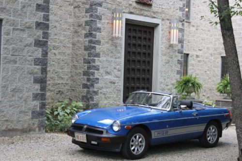 1977 mg mgb mk iv convertible 2-door 1.8l