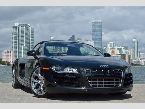 2011 audi r8 5.2 quattro spyder automatic 2-door convertible