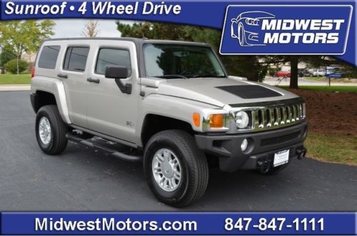 2007 hummer h3 sunroof 4wd excellentcondition 08 09 10