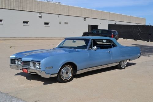 1967 oldsmobile ninety-eight convertible-parade car-2 owner-25,000 actual miles!