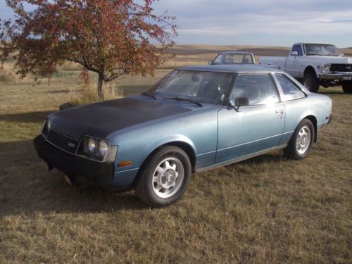 Toyota celica 1980 5 speed a/c 20r motor 32 plus mpg   classic diehard  no resev