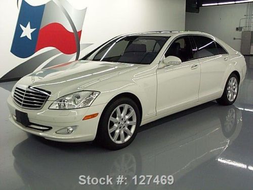 2007 mercedes-benz s550 p3 sunroof nav night vision 66k texas direct auto