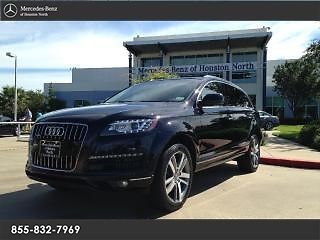 Q7 premium plus, 125 insp &amp; svc&#039;d, nav, b/u cam, sat, 3rd row, tow, pano, clean!