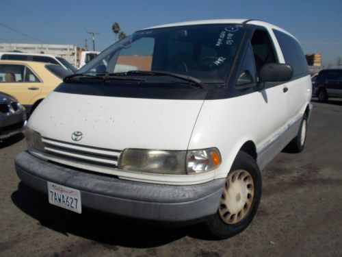 1992 Toyota Previa DX Mini Passenger Van 3-Door 2.4L NO RESERVE, image 1