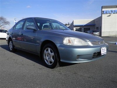 99 honda civic ex sedan auto trans sunroof no reserve