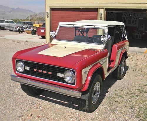 1968 ford bronco roadster/sport