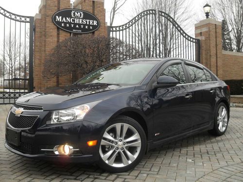 2011 chevy cruze ltz rs pkg indash navigation moonroof full warranty loaded!!!