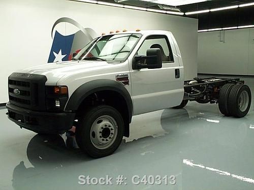 2008 ford f-450 chassis cab diesel dually automatic 18k texas direct auto