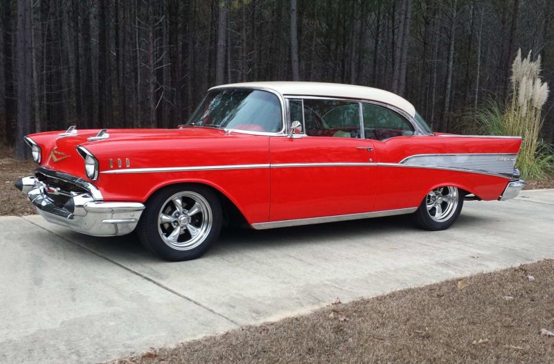 1957 chevrolet bel air150210 sport coupe