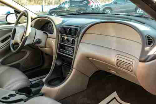 2000 Ford Mustang GT Convertible Leather Red Premium 5 Speed Automatic Power Sea, image 18
