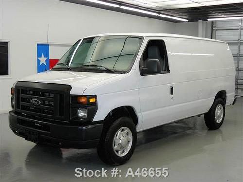 2012 ford e-150 cargo van partition cruise control 11k texas direct auto