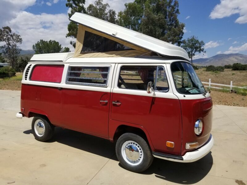 1971 volkswagen busvanagon camper