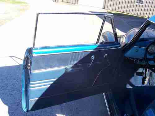 1950 CHEVY BELAIRE HT. BLUE EXTERIOR BLUE INTERIOR, image 3
