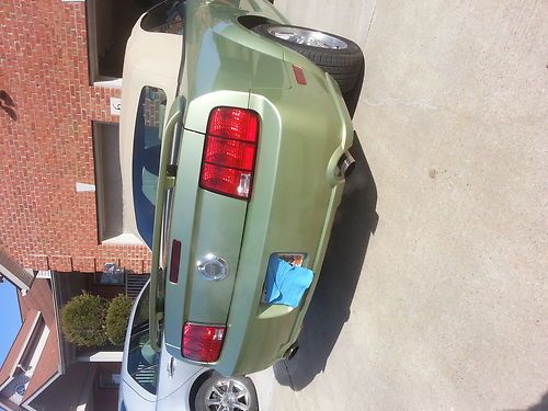 Rare legend lime gt convertible with tan top