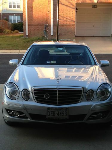 2007 mercedes benz e350 $18k-69k miles! buy it now! silver with nav, bluetooth!
