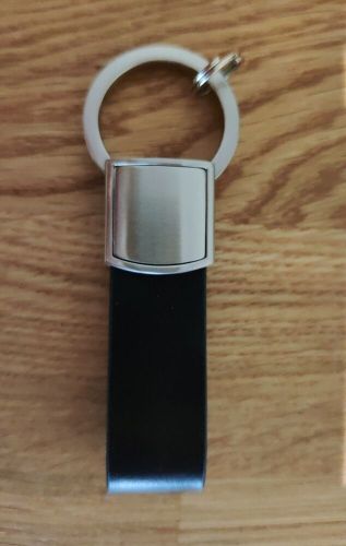 Genuine Land Rover Metal And Blue Leather Keyring LDKR928BKA, US $, image 2