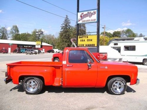 1980 chevrolet scottscdale flareside custom auto truck v8 frame off immaculate!!