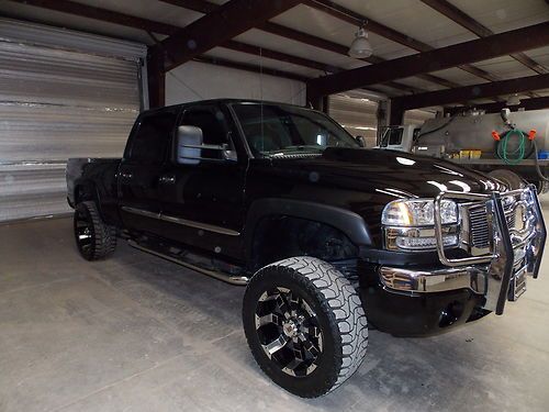 2007 gmc 2500hd diesel slt  duramax , crew cab, 4x4,leather, sunroof