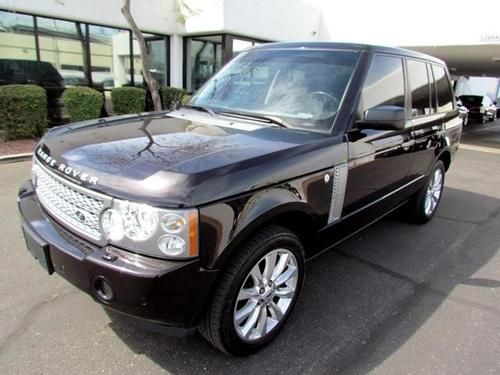 2009 land rover range rover 4wd 4dr sc