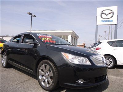 2010 buick lacrosse cxs leather black/black chrome wheels sunroof autostart l@@k